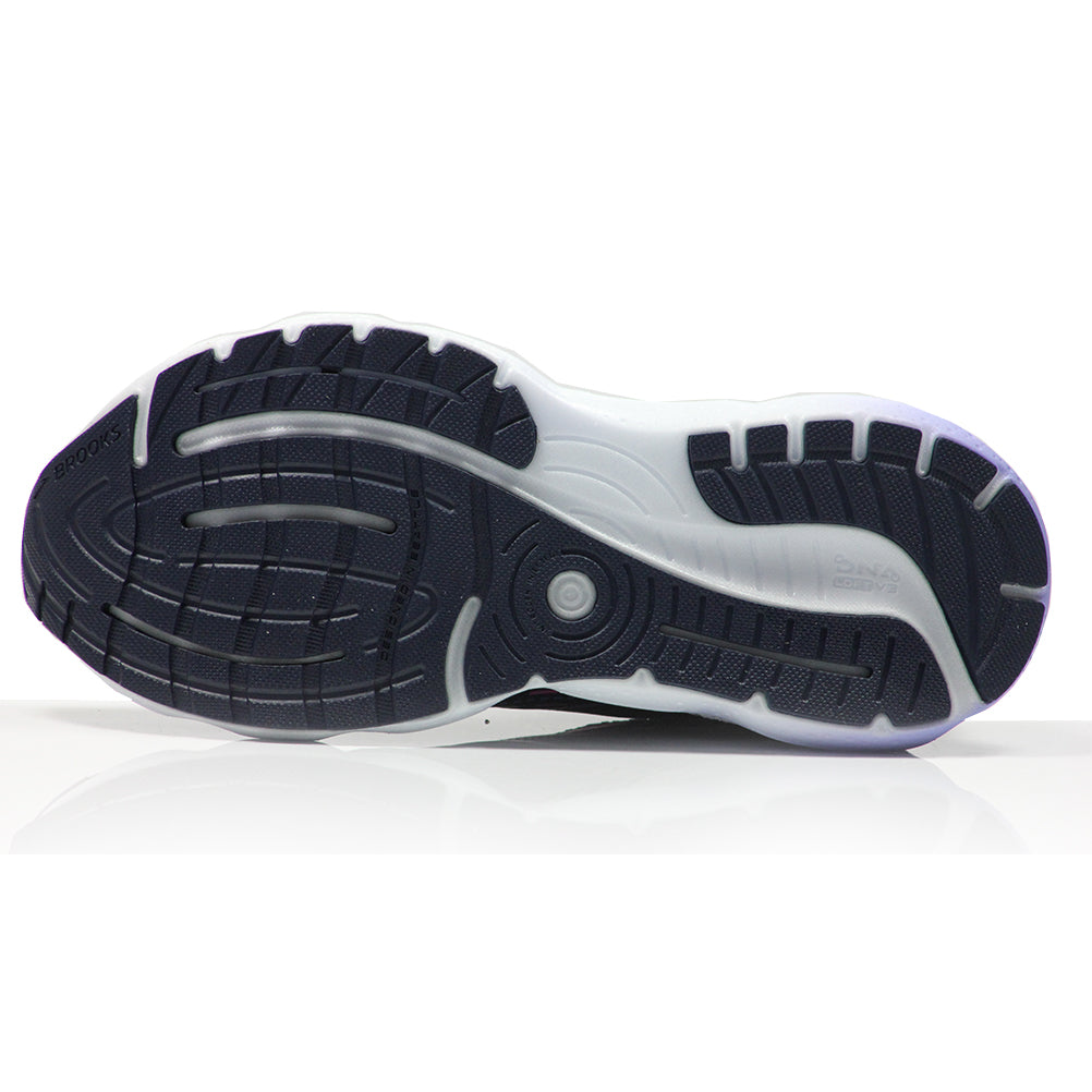 Brooks Glycerin GTS 20 Men's Running Shoe - Black/Classic Blue/Orange