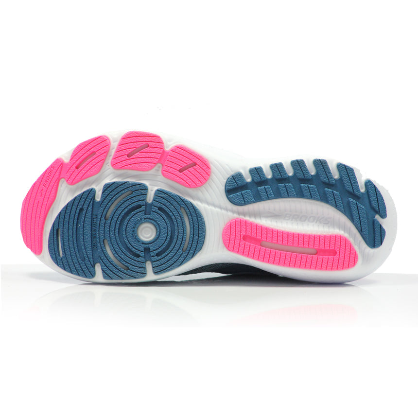 Brooks Glycerin GTS 21 Women's Running Shoe - Moroccan Blue/Aqua/Pink