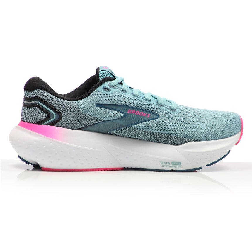 Brooks Glycerin GTS 21 Women's Running Shoe - Moroccan Blue/Aqua/Pink