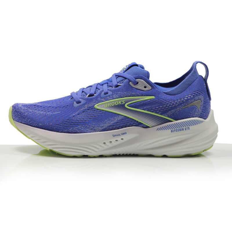 Brooks Glycerin GTS 22 Women's Running Shoe - Amparo Blue/Hyper Iris/Yellow