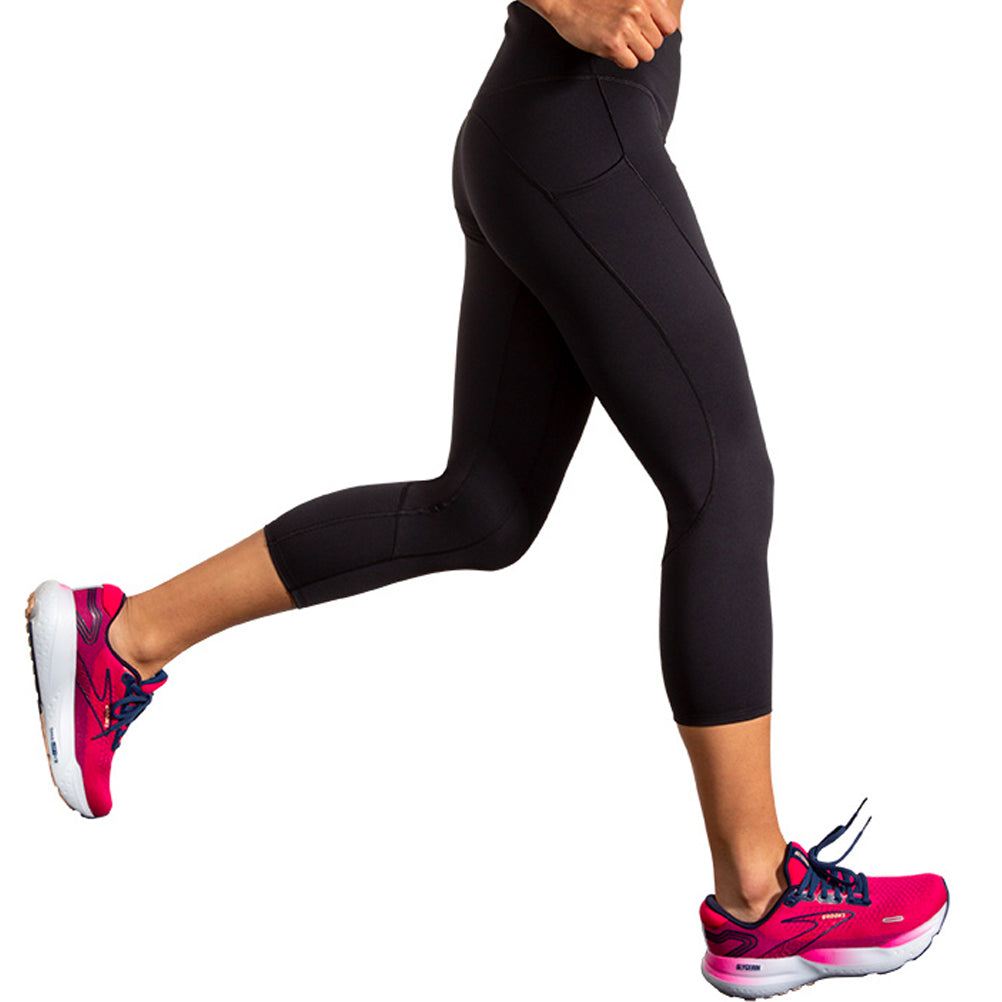 Brooks Spark Women's Running Capri - Black
