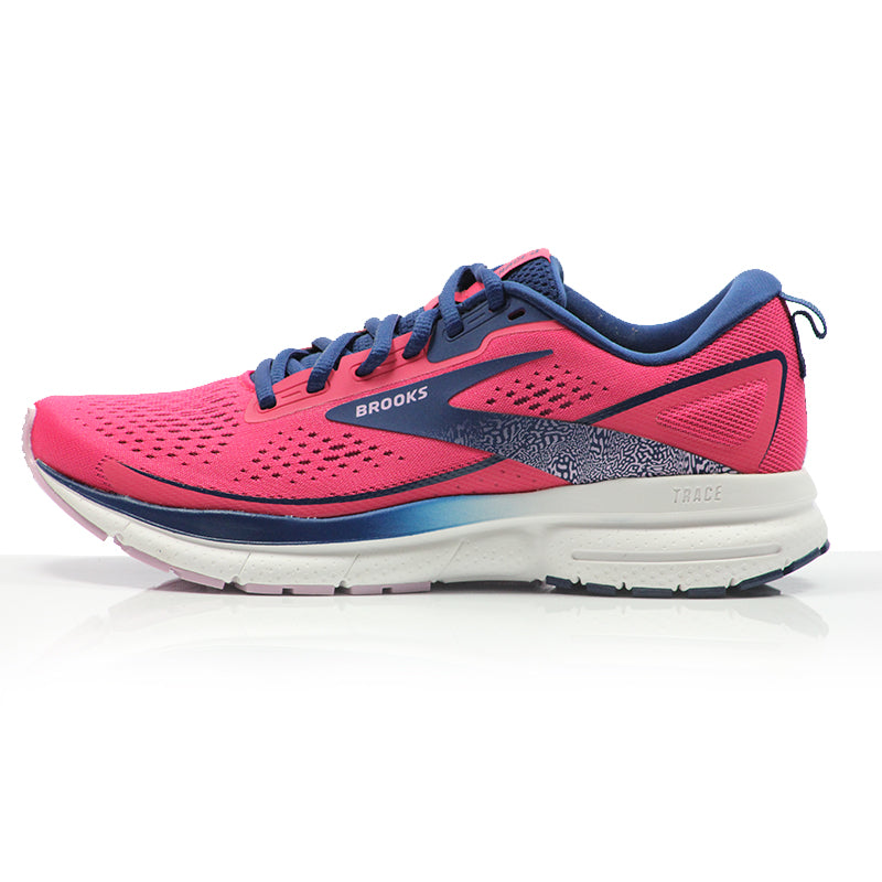Brooks Ghost 15 Women's Running Shoe - Black/Orange/Raspberry