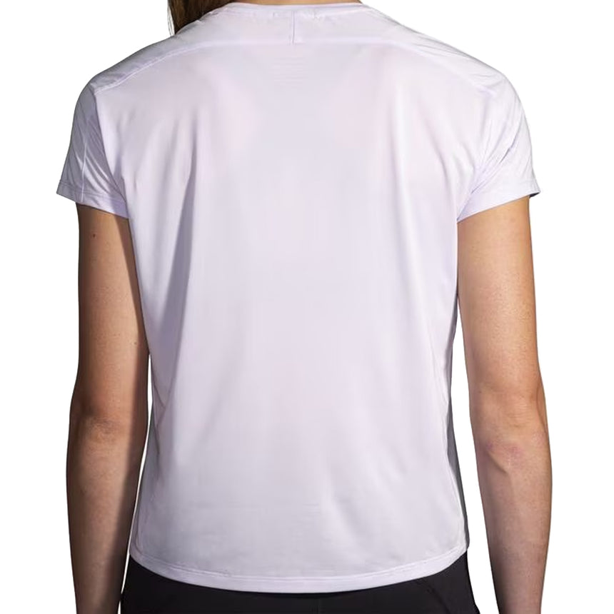 Brooks Sprint Free 2.0 Short Sleeve Women's Running Tee - Lt Purple/Recharge
