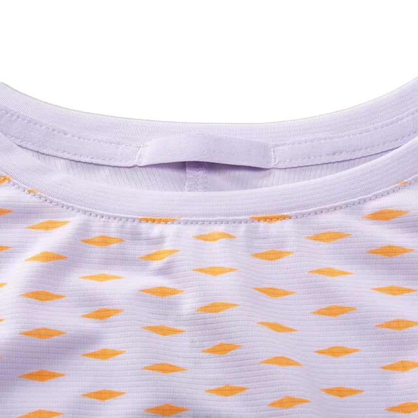 Brooks Sprint Free 2.0 Short Sleeve Women's Running Tee - Lt Purple/Recharge