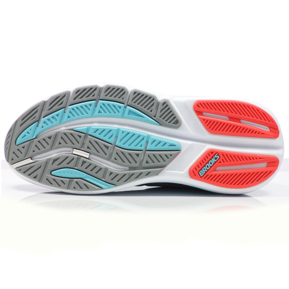 Brooks Ghost Max 3 Men's Running Shoe - Primer Grey/Antarctica/Red