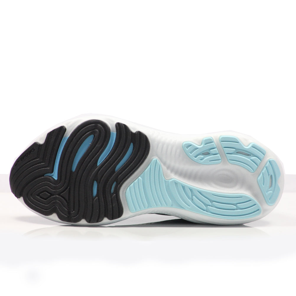 Brooks Glycerin GTS 22 Men's Running Shoe - Black/Atomizer/Blazing Orange