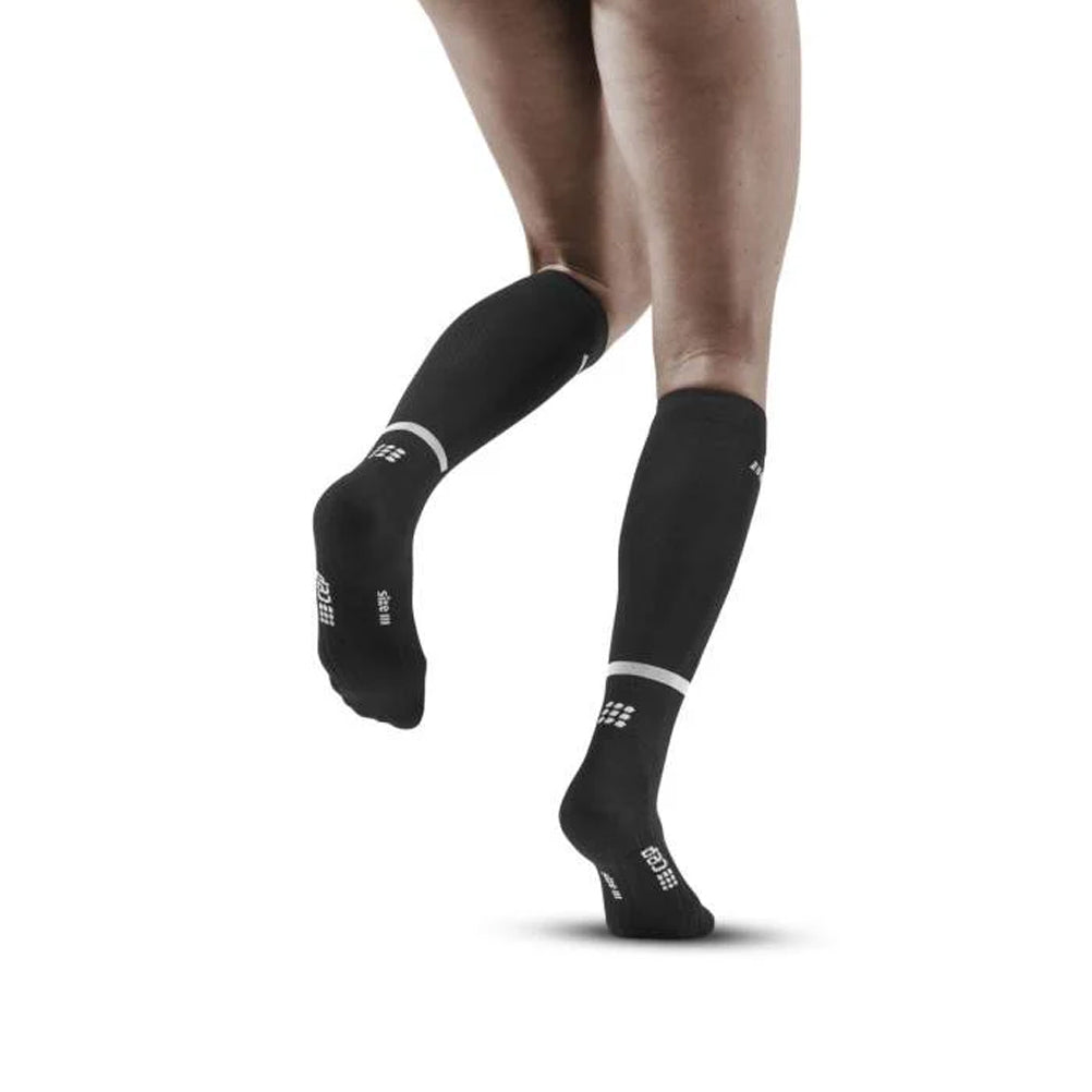 CEP Run Compression Tall Men's Running Sock – Black