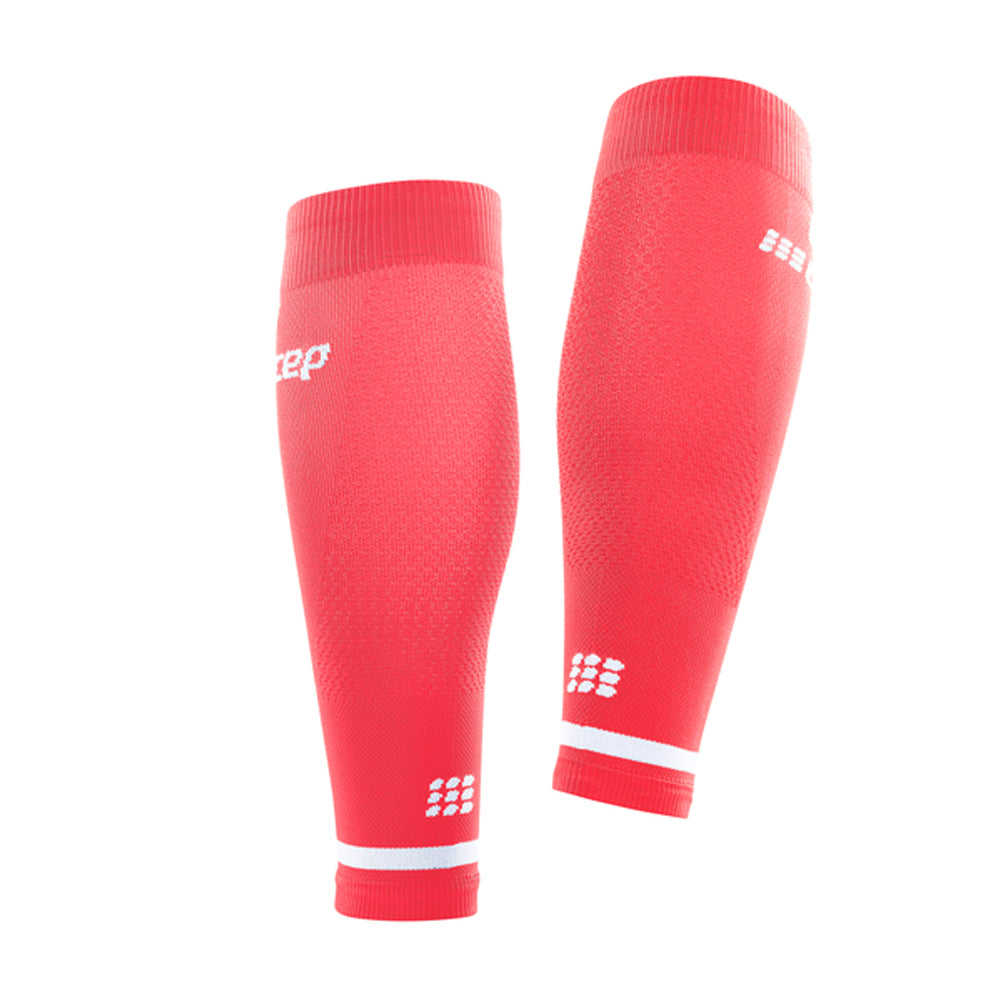 CEP Run Compression Women's Calf Sleeve - Pink/White
