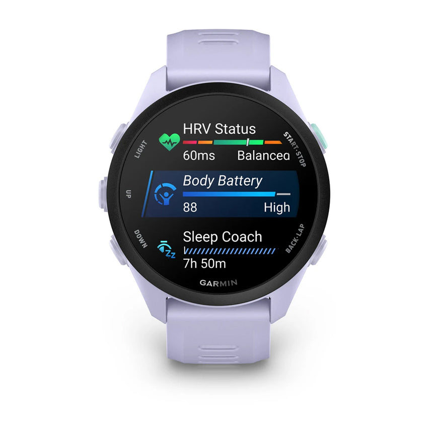 Garmin Forerunner 70 Cool Lavender Front 2