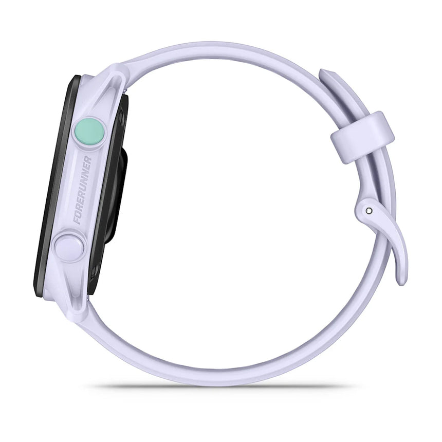 Garmin Forerunner 70 Cool Lavender Side