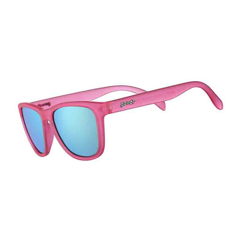 Goodr Flamingos On a Booze Cruise Sunglasses - Pink