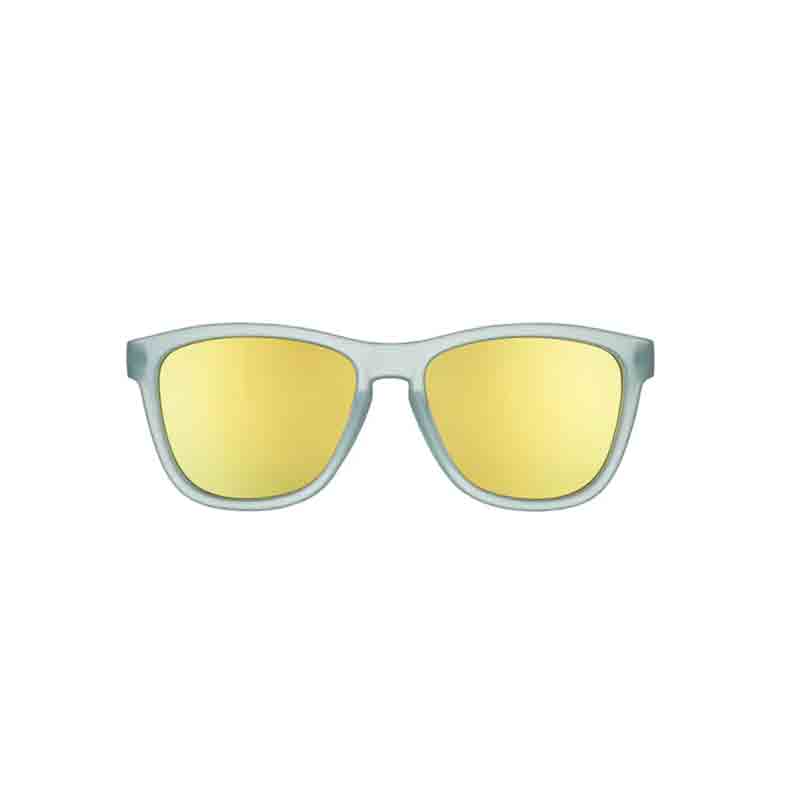 Goodr Sunbathing With Wizards Sunglasses - Blue/Gold