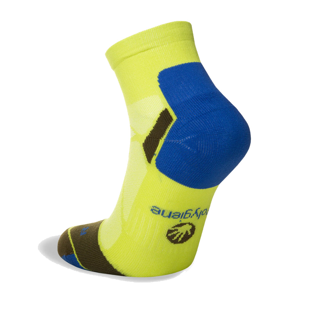 Hilly Marathon Fresh Anklet Men's Running Sock - Acid/Royal Blue