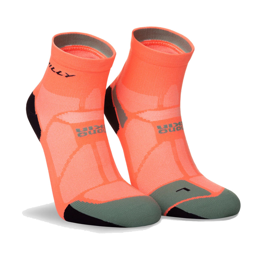 Hilly Marathon Fresh Anklet Women's Running Sock - Neon Candy/Sage