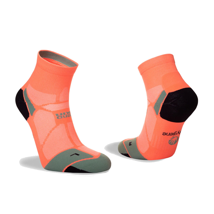 Hilly Marathon Fresh Anklet Women's Running Sock - Neon Candy/Sage