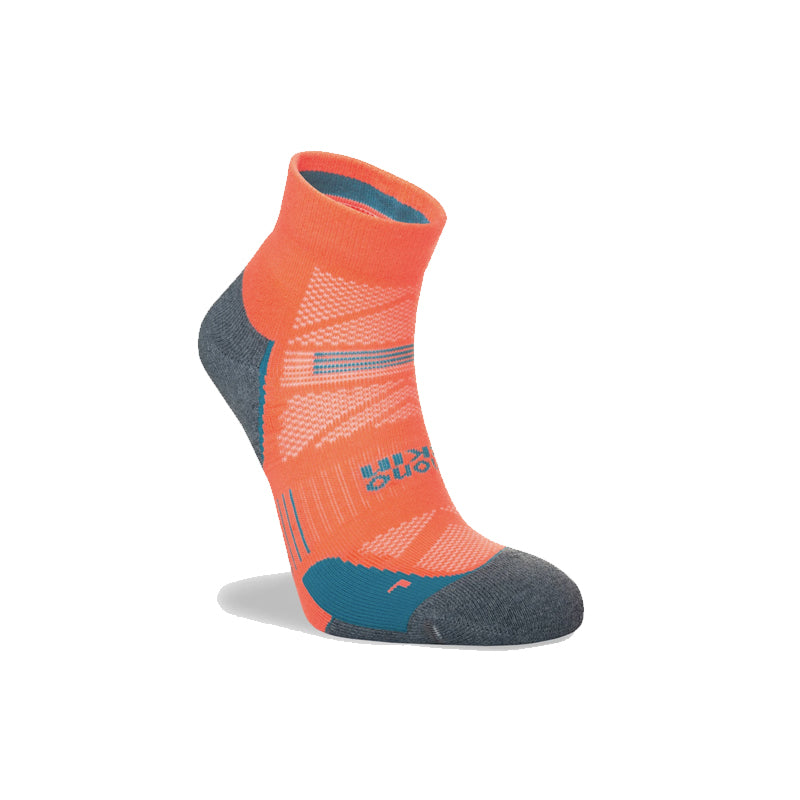 Hilly Supreme Anklet Running Sock - Neon Candy/Grey Marl