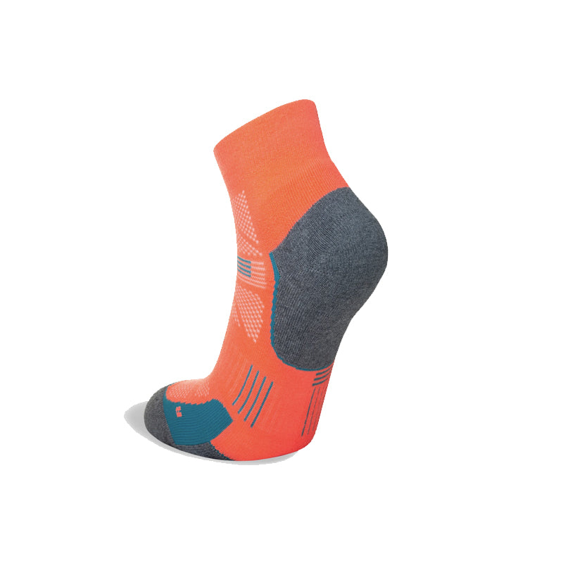 Hilly Supreme Anklet Running Sock - Neon Candy/Grey Marl