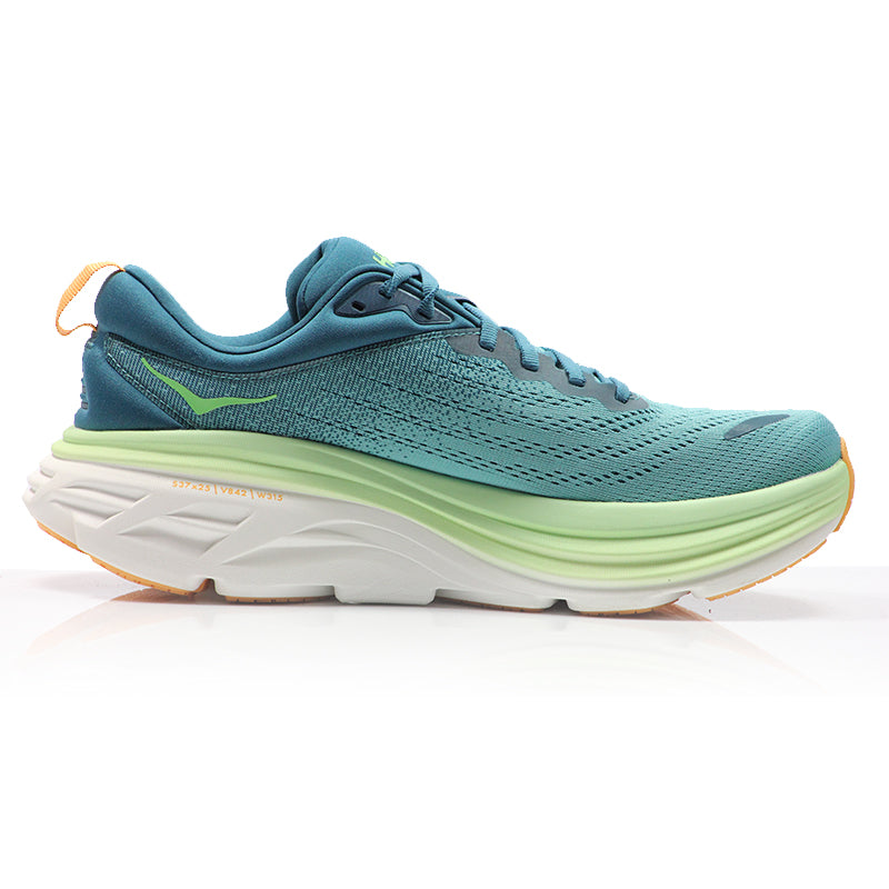 Hoka One One Bondi 8 Men's Running Shoe - Deep Lagoon/Ocean Mist