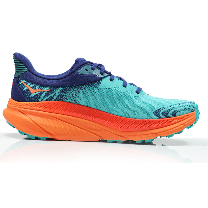 Hoka One One Challenger 7 Men's Trail Shoe - Ceramic/Vibrant Orange