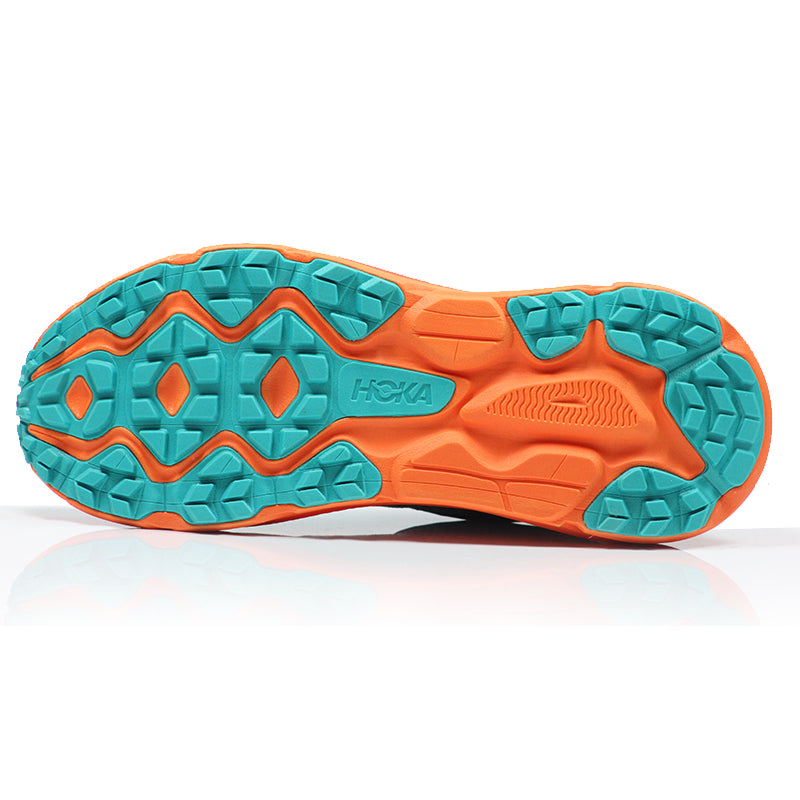 Hoka One One Challenger 7 Men's Trail Shoe - Ceramic/Vibrant Orange