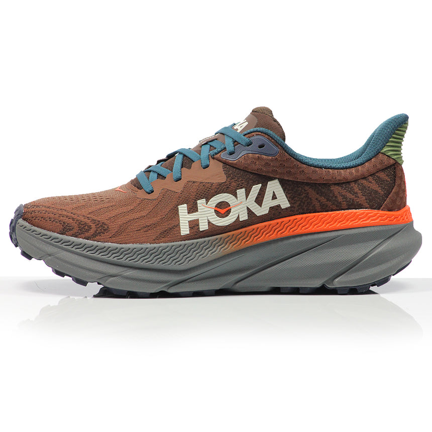 Hoka Challenger 7 Men's Trail Shoe - Mineral Brown/Asteroid