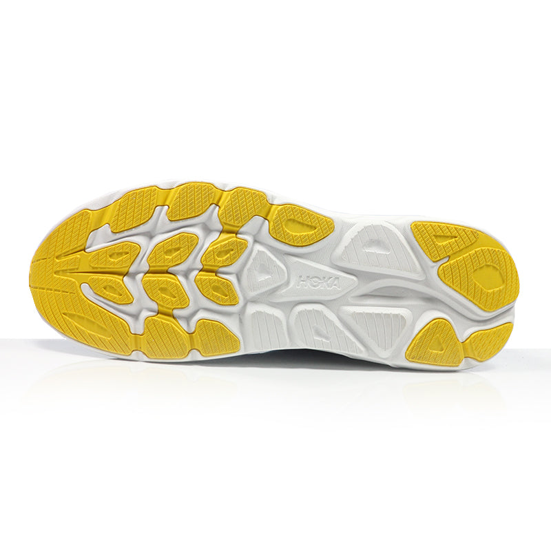 Hoka One One Clifton 10 Wide Fit Men's Running Shoe - Alpine Blue/Foggy Night