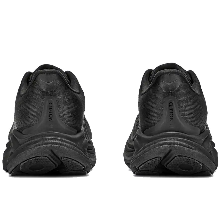 Hoka Clifton 11 Wide Fit Men's Running Shoe - Black/Black