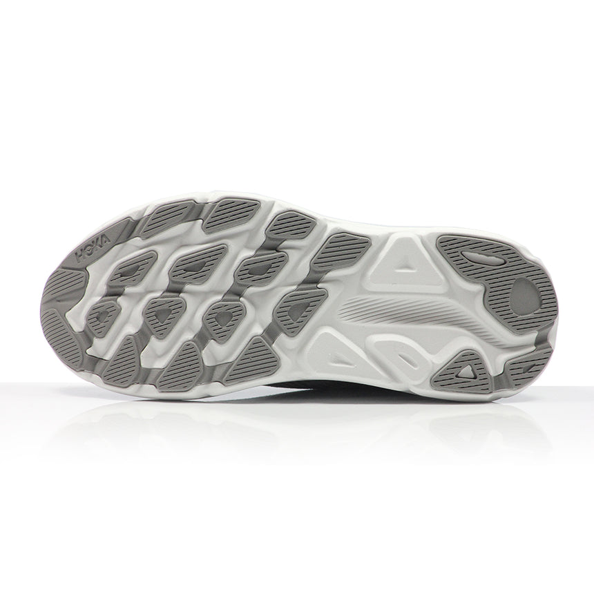 Hoka Bondi 9 Wide Fit Women's Running Shoe - Cosmic Grey/White