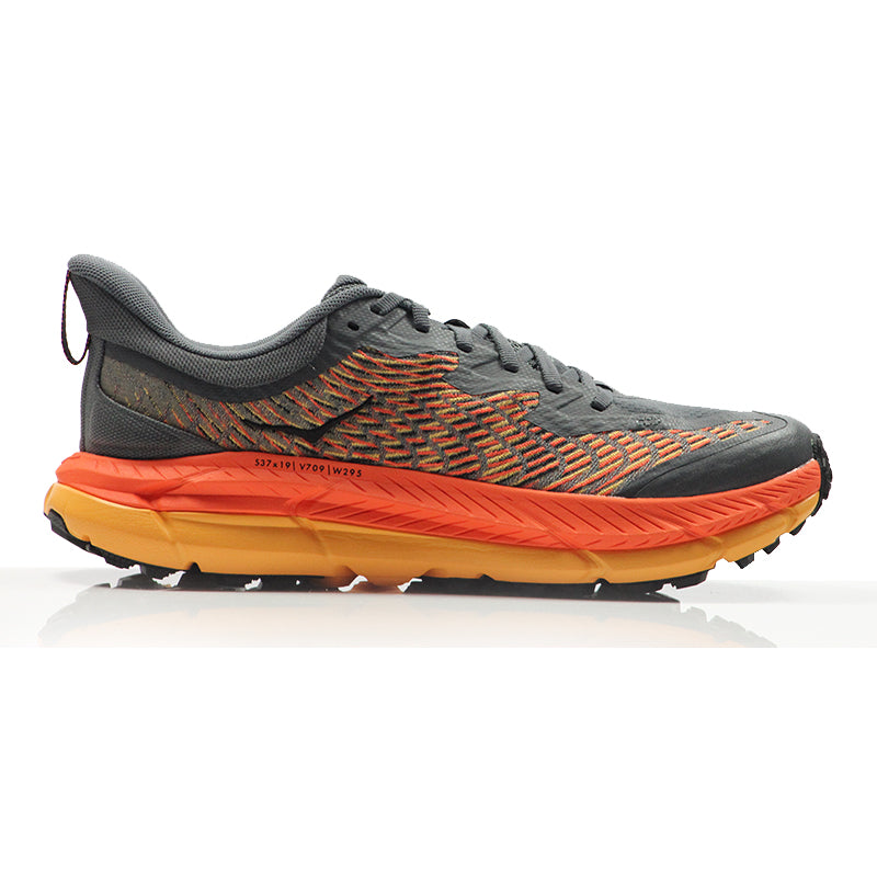 Hoka One One Mafate Speed 4 Men's Trail Shoe - Castlerock/Black
