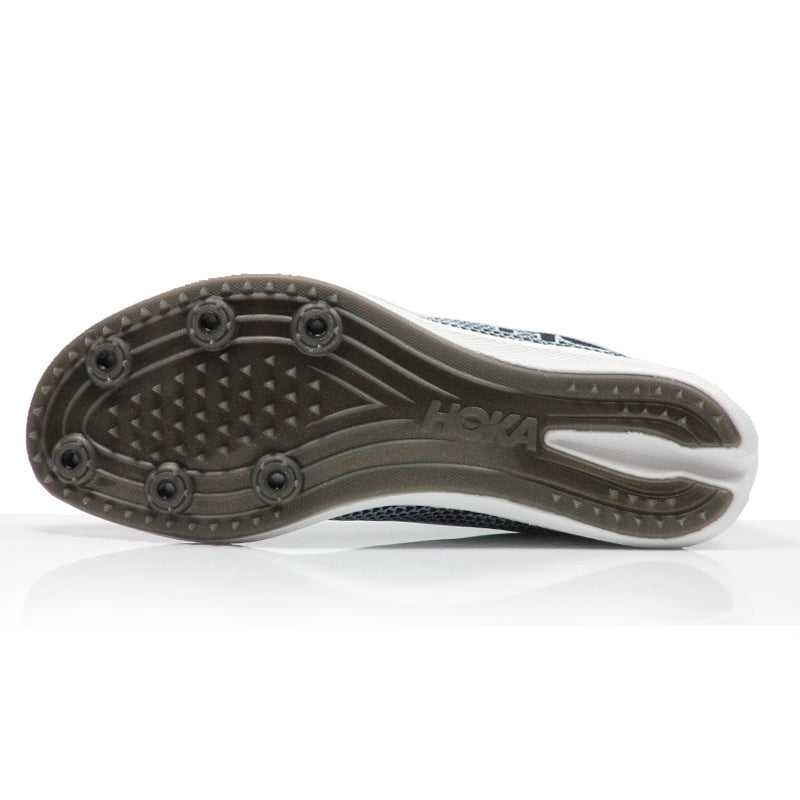 Hoka Crescendo MD Unisex Running Spike - Black/White