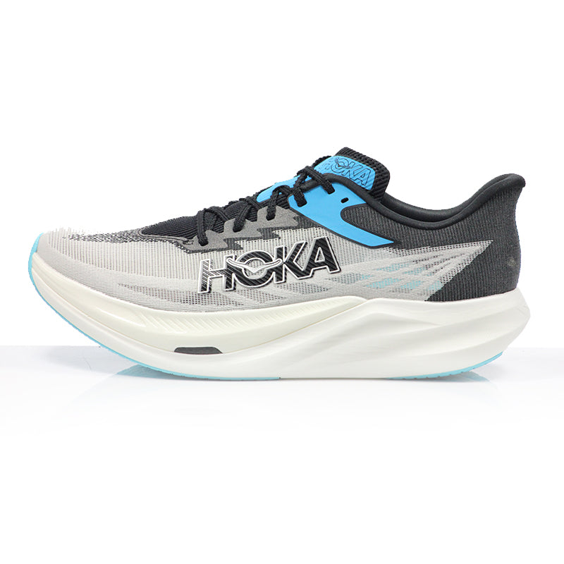 Hoka One One Rocket X 3 Unisex Running Shoe - White/Black