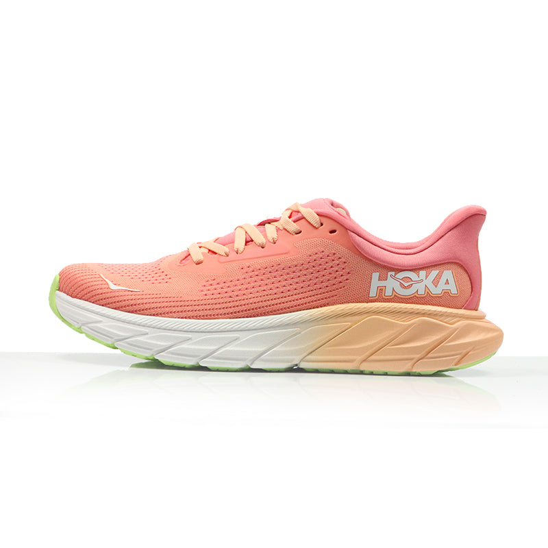 Hoka One One Arahi 7 Women's Running Shoe - Papaya/Coral