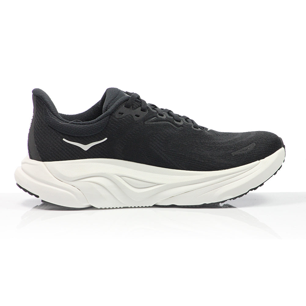 Hoka One One Arahi 8 Wide Fit Women's Running Shoe - Black/White