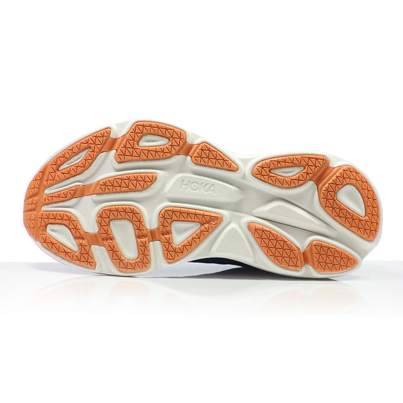 Hoka One One Bondi 8 Women's Wide Fit Running Shoe - Coastal Sky/All Aboard