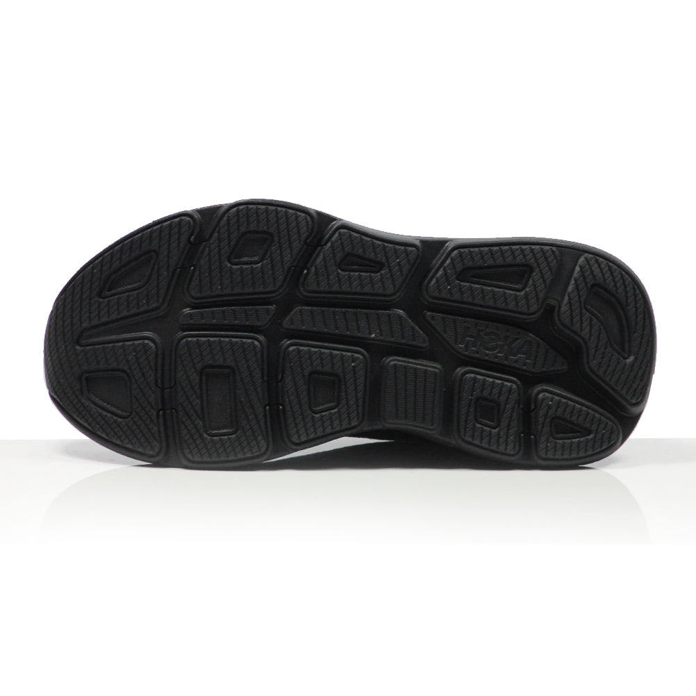 Hoka One One Bondi 9 Wide Fit Women's Running Shoe - Black/Black