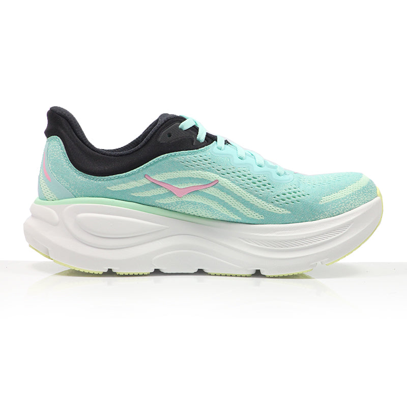 Hoka Bondi 9 Women's Running Shoe - Blue Spark/Mint Fluorite