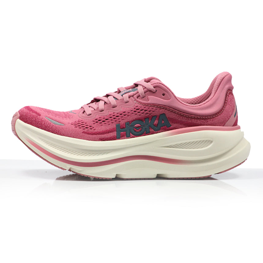 Hoka Womens Bondi 9 LYC Side
