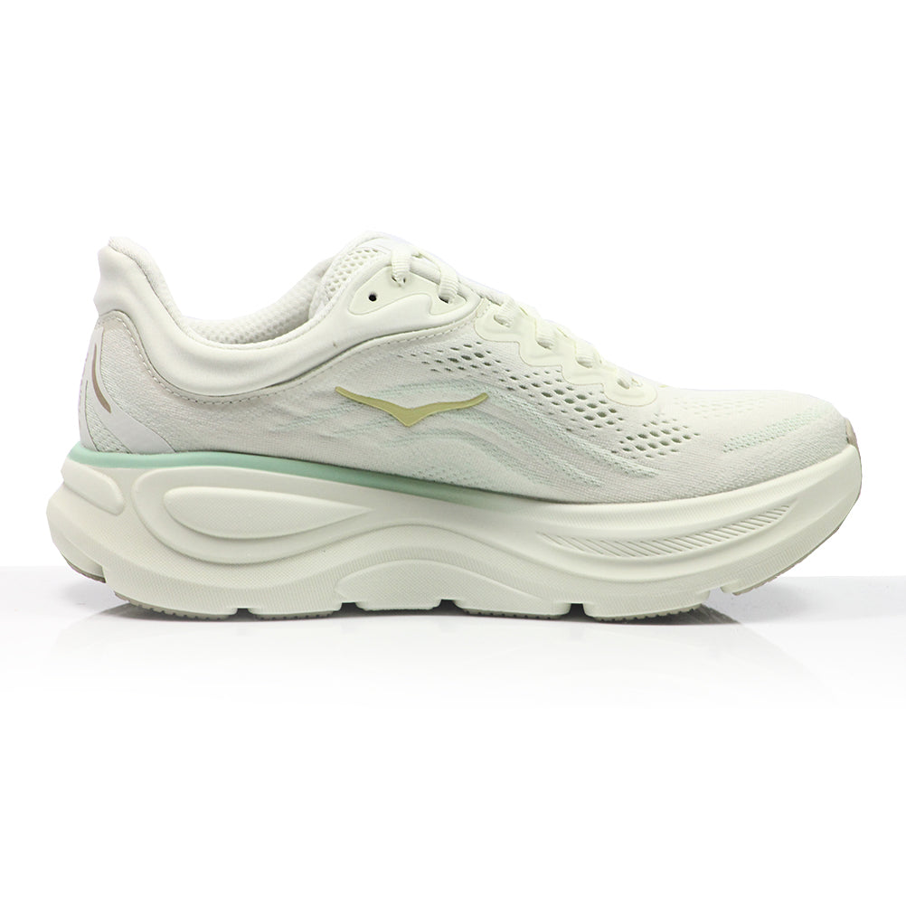 Hoka One One Bondi 9 Women's Running Shoe - Truffle salt / Sea Glass