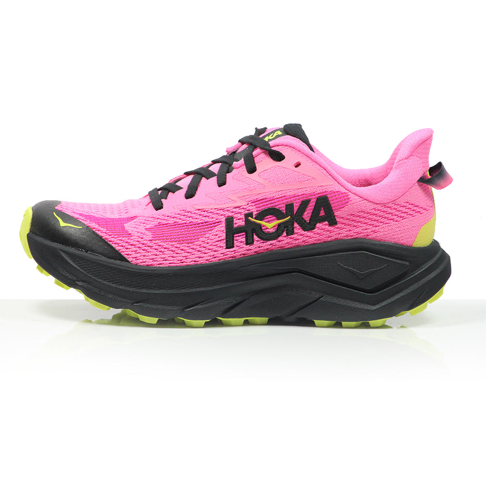 Hoka Challenger 8 Women s Trail Shoe Neon Rose Black The Running Outlet hoka-challenger-8-women-s-trail-shoe-neon-rose-black-the-running-outlet
