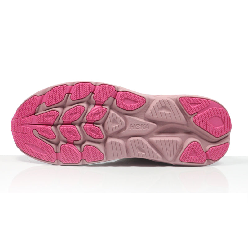 Hoka One One Clifton 10 Women's Wide Fit Running Shoe - Rose Cream/Dried Rose