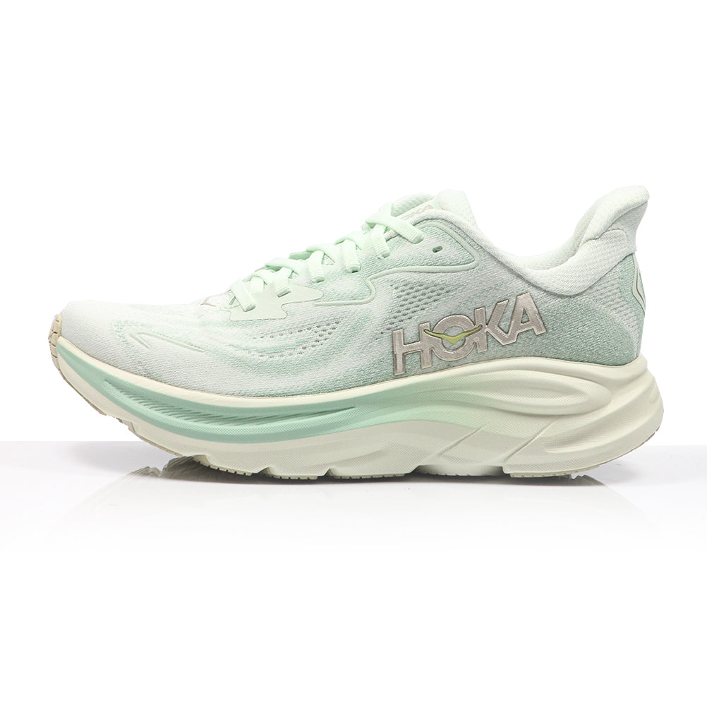 Hoka One One Clifton 10 Women's Running Shoe - Sea Glass/Jadeite