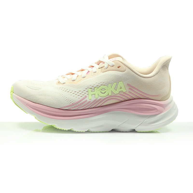 Hoka Clifton 11 Women's Running Shoe - Tangerine Glow/White