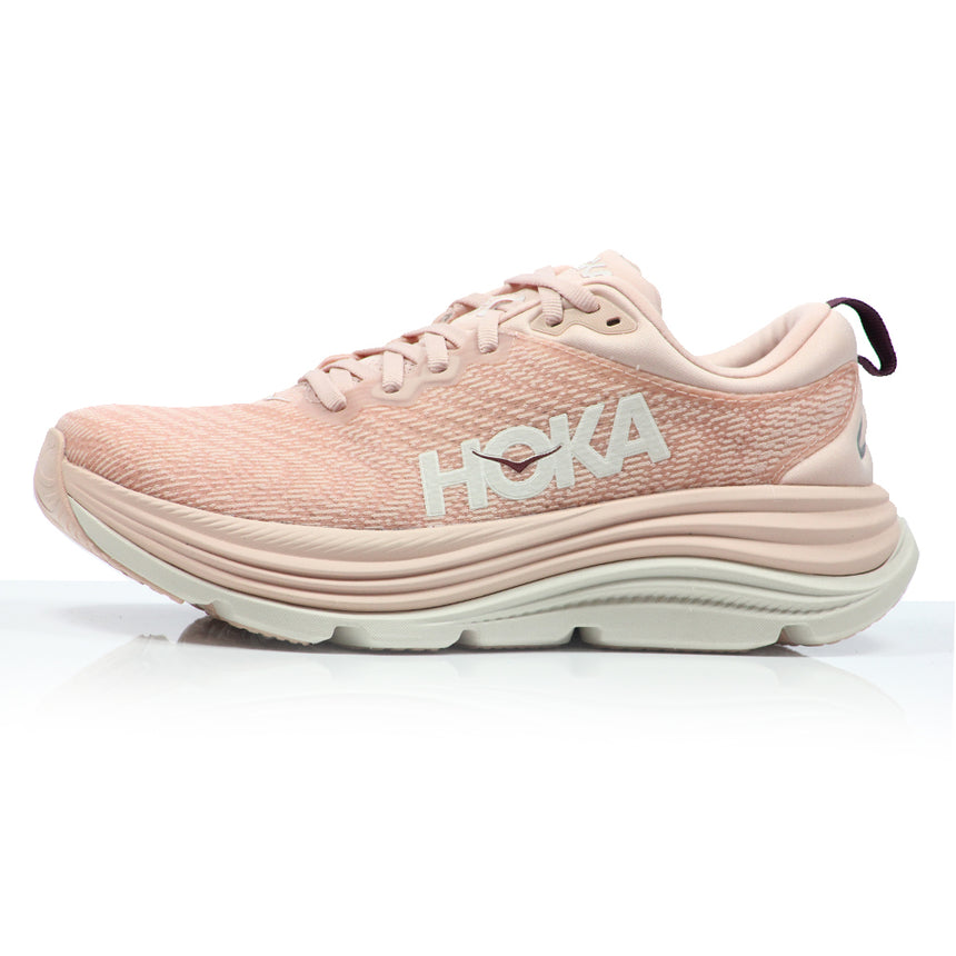 Hoka Gaviota 5 Women's Running Shoe - Rose Latte/Rose Cream