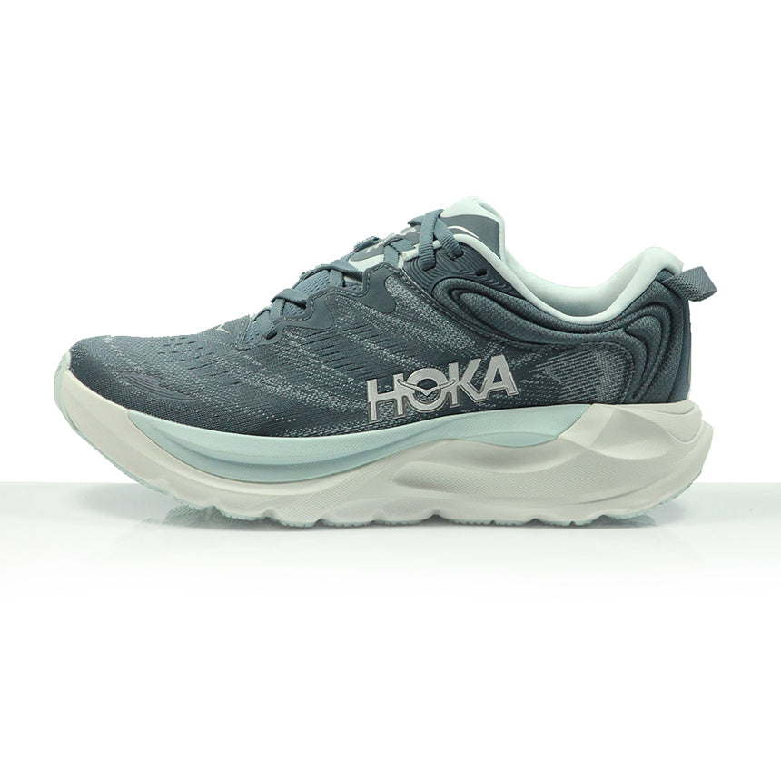 Hoka Gaviota 6 Women's Running Shoe - Faded Navy/Glimmering Blue