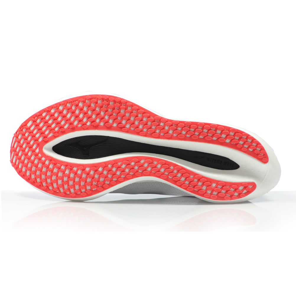 Mizuno Wave Rebellion Pro 2 Men's Running Shoe - White/Harbor Mist/Cayenne