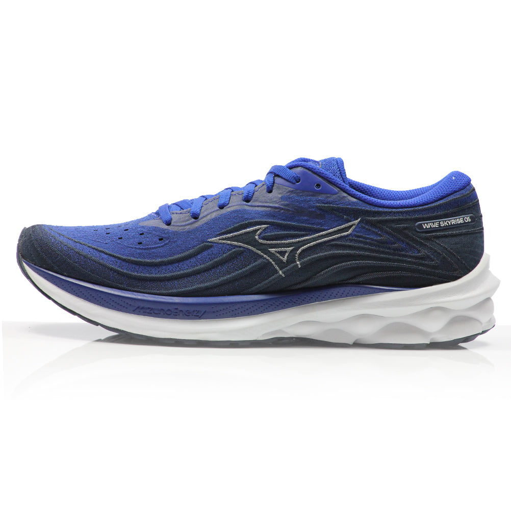 Mizuno Wave Skyrise 5 Men's Running Shoe - Surf The Web/White/India Ink