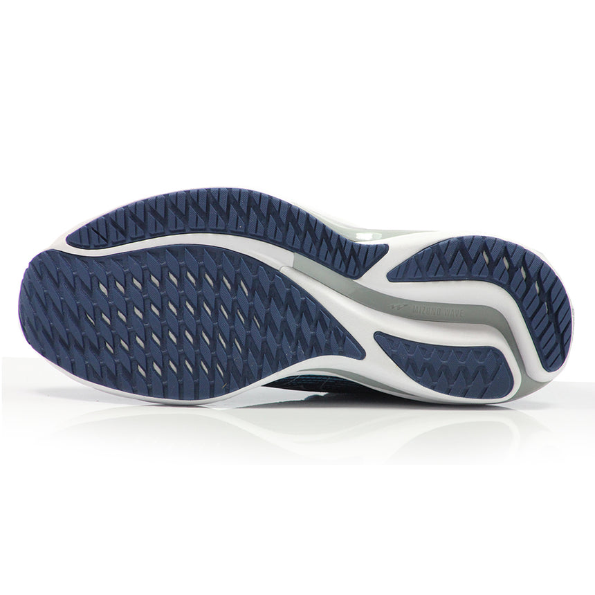Mizuno Wave Rider 28 Men's Running Shoe - Estate blue/White/River Blue