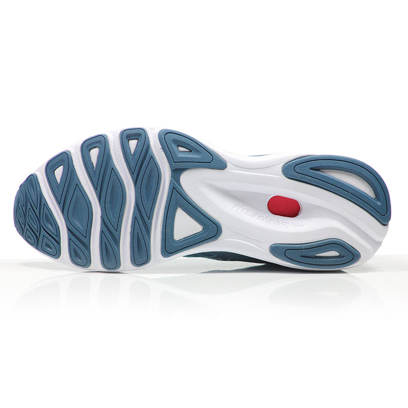 Mizuno Wave Skyrise 4 Men's Running Shoe - Blue Ashes/Nimbus Cloud/Soleil