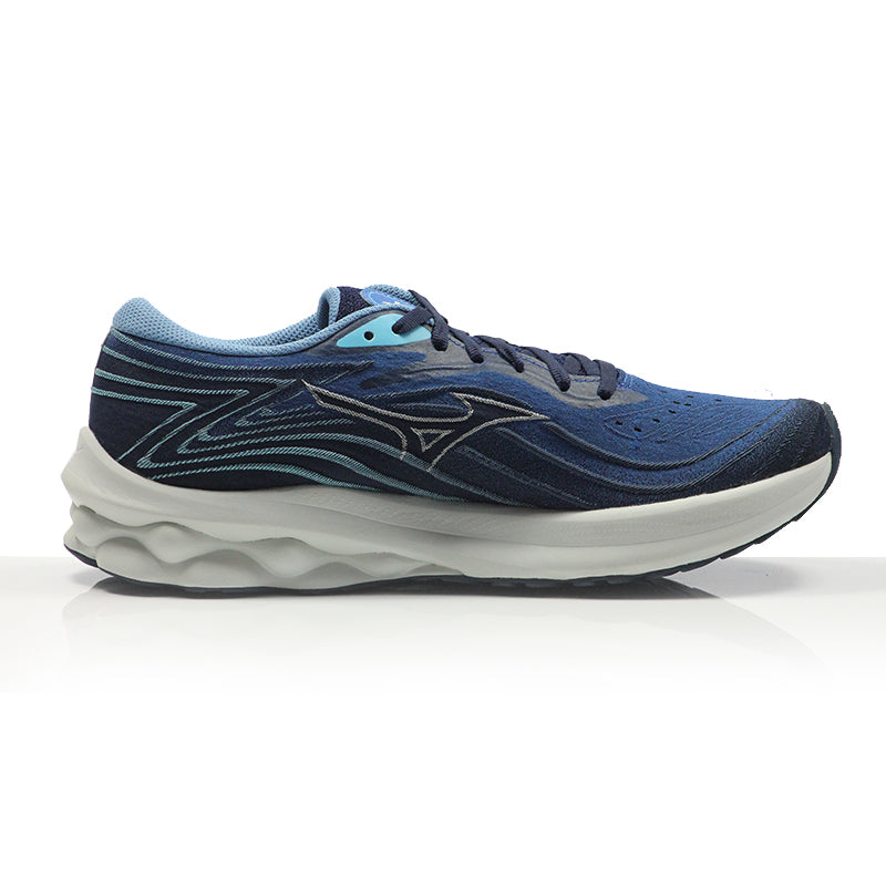 Mizuno Wave Skyrise 5 Men's Running Shoe - Blue/Plein Air/River Blue