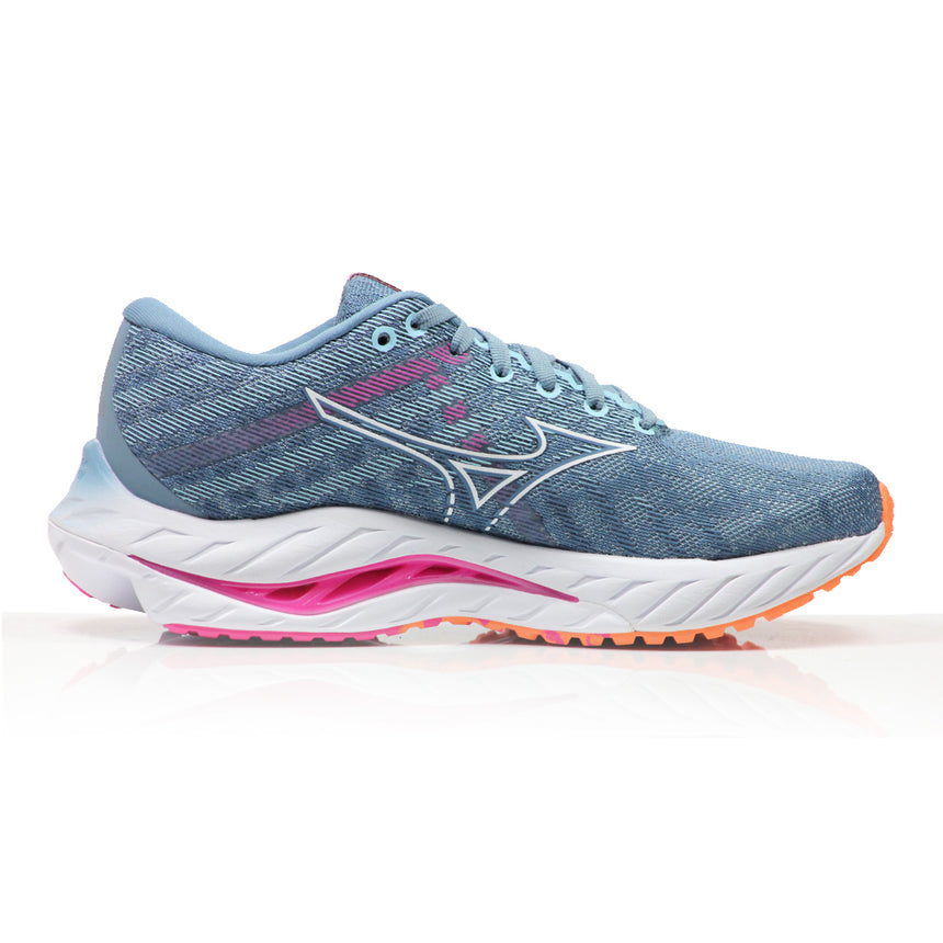 Mizuno Wave Inspire 19 Women's Running Shoe - Provincial Blue/White